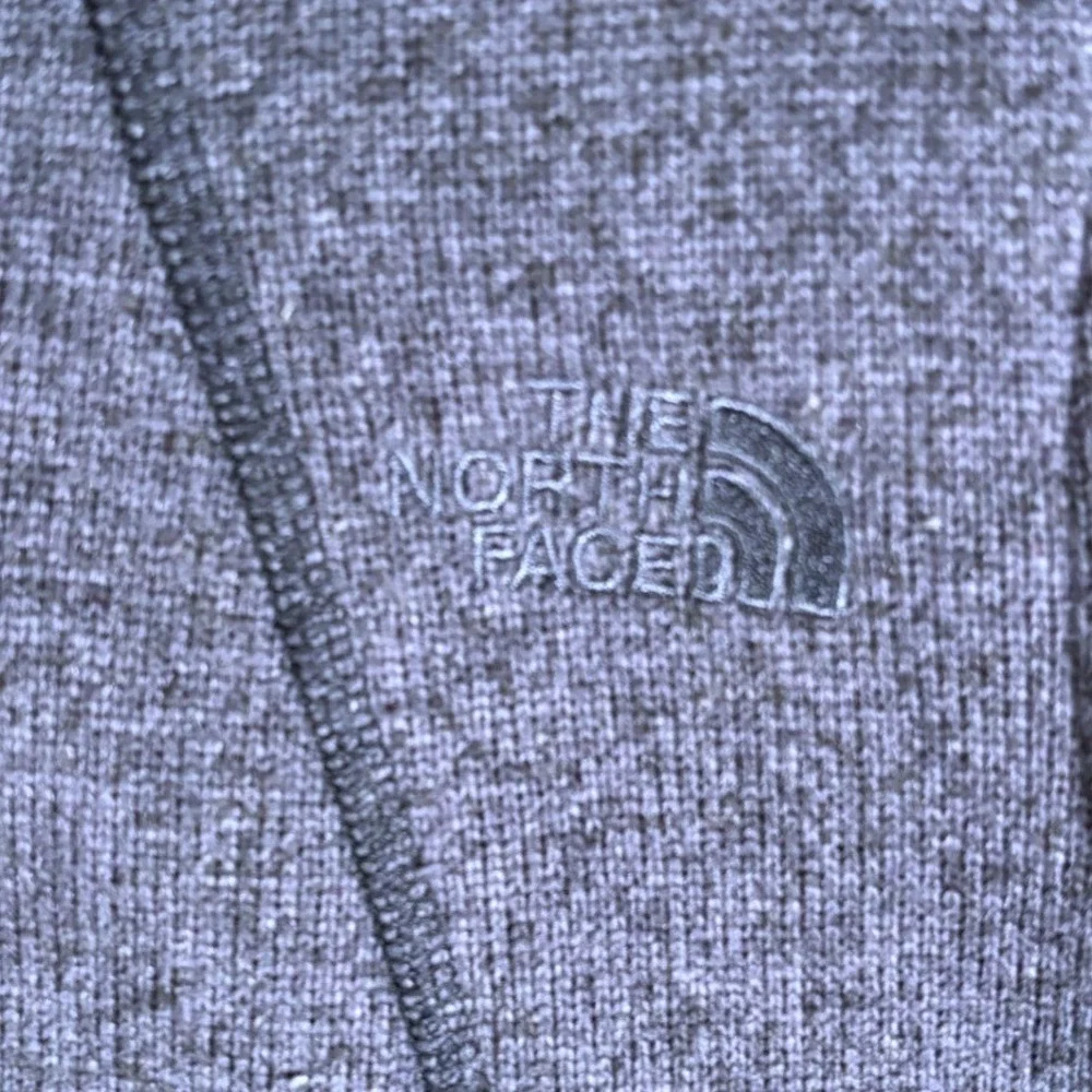 The North Face Womens XL Fleece Jacket‎ Navy Blue Full Zip Sherpa Lined Outdoor